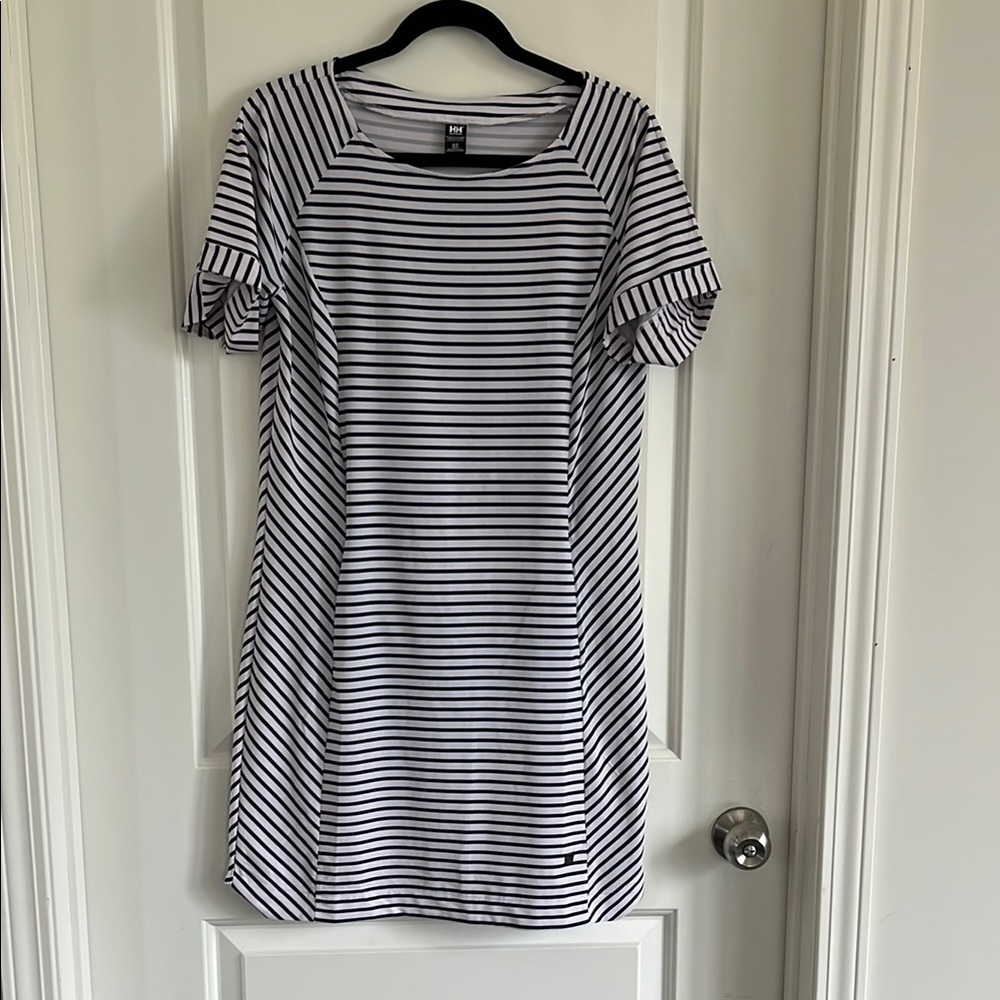 Helly Hansen activewear striped pullon dress size small